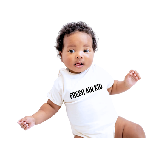 Baby short sleeve OG Fresh Air Kid onesie